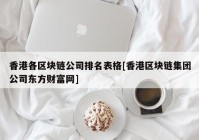 香港各区块链公司排名表格[香港区块链集团公司东方财富网]